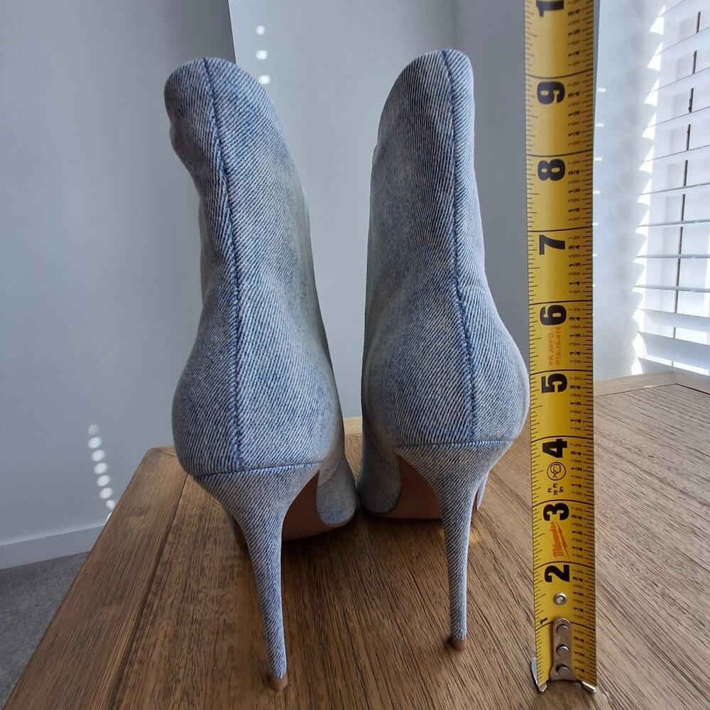 (New)‎ Good American – Slouchy Ankle Boots (Indigo) – Women's 7 - Picture 5 of 7
